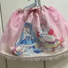 プリキュアフリルスカート ピンク
