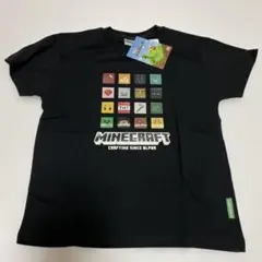 新品 マインクラフト Tシャツ 150 ブラック 綿100