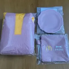 マクドナルド　　ブルーノ　グッズ3点