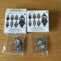 NieR Series ラバーストラップコレクション ドット絵　ニーア　ヨナ