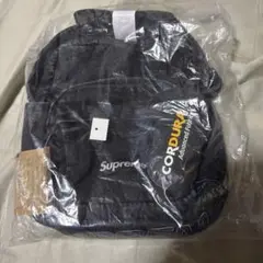 Supreme Denim Shoulder Bag "Black"