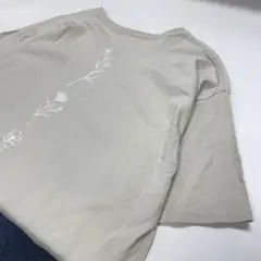 【美品】Champion 花柄 半袖Tシャツ グレー メンズ2XL