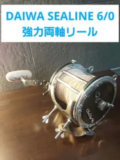 DAIWA SEALINE 6/0 ダイワ シーライン 強力両軸リール