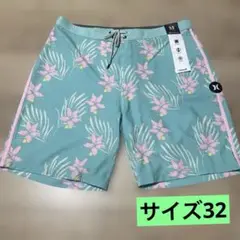 32 新品　ハーレー Hurley サーフパンツ　海パン　水着　ハーフパンツ　L