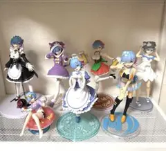 リゼロ　レム　フィギュア　まとめ売り　7体