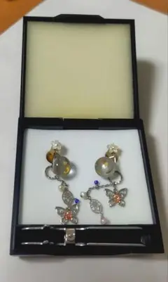 Jewelry Kyoto ジュエリー京都　ぴあり　イヤリング　アルバ　蝶