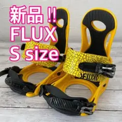 新品!FLUX PR黄色S ビンディング 送料込み!スノーボード スノボー