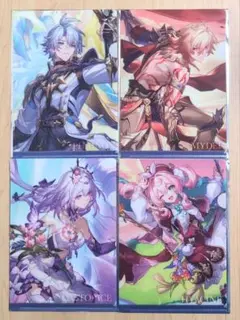 崩壊スターレイル ラウンドワン限定 ノベルティ クリアファイル 全4種セット