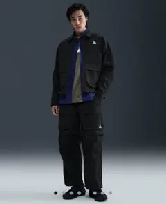 NIKE ナイキ　ACG カーゴパンツ　ナイロンパンツ　ブラック　テック