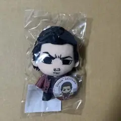 新品未開封 龍が如く4 秋山駿 ぬいぐるみ&缶バッジセット