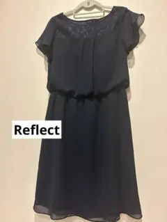 Reflect 胸元レースドッキングワンピース セットアップ風