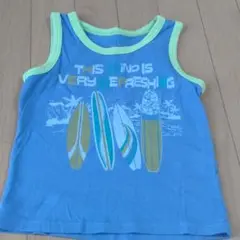 サーフ柄タンクトップ