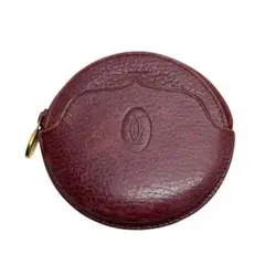 1801 Cartier カルティエ コインケース 小銭入れ マストライン 丸型