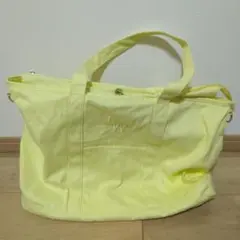【新品未使用】LITTLE WEEKEND マザーズバッグ ショルダー付イエロー 新品未使用】LITTLE WEEKEND マザーズバッグ ショルダー付