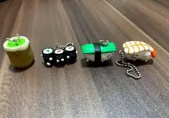 おしゅしだよ　キーホルダー　セット　やばいちゃん
