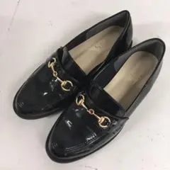 Style JELLY BEANS★ローファー パンプス★ブラック ★22.5㎝