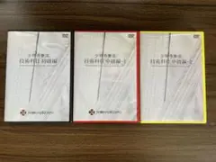 少林寺拳法 技術科目 初級・中級編1.2 DVD3本セット 少林寺拳法 技術科目 初級・中級編1.2 DVD3本セット