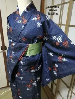 ポリ/小紋《3点おまとめ2111円対象》
