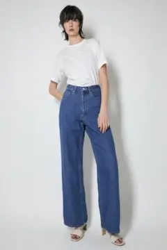 極美品♡MOUSSY COTTON LINEN WIDE STRAIGHT 24