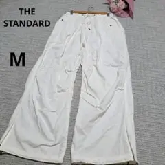 THE STANDARD ザスタンダード コットン イージーパンツ ホワイト M