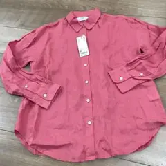 ユニクロ　プレミアムリネンシャツ　XS