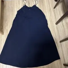 chocolat raffine ネイビー キャミワンピース