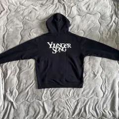 Younger Song 黒フーディー　Mサイズ