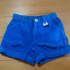 familiar 青 ショートパンツ