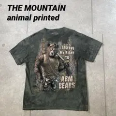 海外輸入品　ザマウンテン　3D TEES アニマルプリント　アーミーベアー　XL