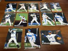 プロ野球チップス　西武　ライオンズ　トレーディングカードセット　１３枚