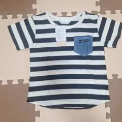 キッズ　新品未使用ストライプTシャツ 120サイズ