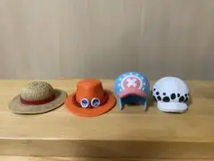 ワンピース 帽子コレクションフィギュア 4種セット