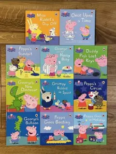 Peppa Pig 英語絵本セット 10冊と4CD 箱なし