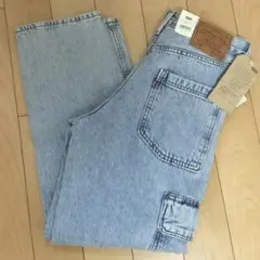 【新品未使用】Levi's リーバイス568 ルーズストレートカーゴデニム
