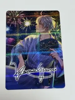 Vtuberウエハース　かなえ先生　サイン入りレアカード　等身　ホロ