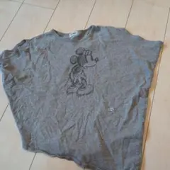 FITH ミッキーマウス グレー Tシャツ
