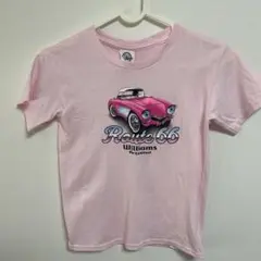 ルート66 Tシャツピンク キッズSサイズ
