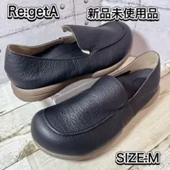 【新品未使用品】リゲッタドライビングローファー メンズ 日本製 黒 スリッポン