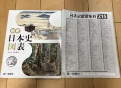 最新 日本史 図表 第一学習社