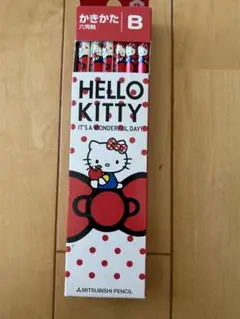 ハローキティHelloKitty☆鉛筆☆B☆六角形☆未使用☆三菱☆レア