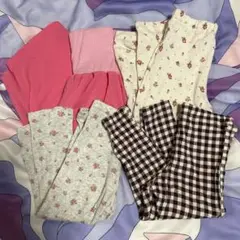 キッズ100〜110センチ カットソーパンツ ルームウェア