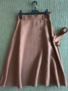 Ballsey リネンレーヨン　フレアスカート　日本製　36