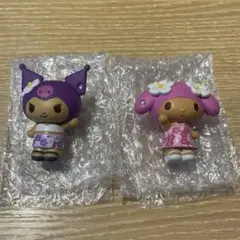 サンリオ　トコナツバケーション　シークレットマスコット　マイメロ　クロミ