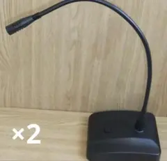 放送マイク Desk Condenser Microphone 2個セット