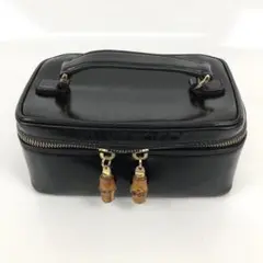GUCCI グッチ レザーバニティ ポーチ 小物入れ 化粧ポーチ コスメケース