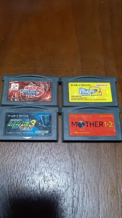 ゲームボーイアドバンス ソフト 4本セット ジャンク