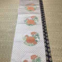 H069名古屋帯松葉仕立て六通柄