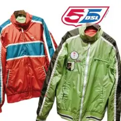 美品　55DSL リバーシブル　ナイロンジャケット　Y2Kテイスト　DIESEL