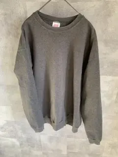 ヘインズ　Hanes Herway スウェット　グレー　長袖　トレーナー　M