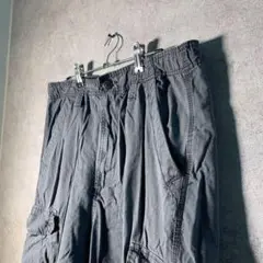 【ヴィンテージ】ストリート ショートカーゴパンツ グレー 古着usedBM29